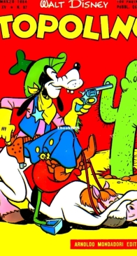 Topolino 0087 - Mondadori 1954 - Italian