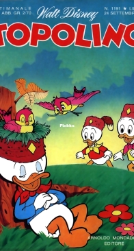 Topolino 1191 - Mondadori 1978 - Italian