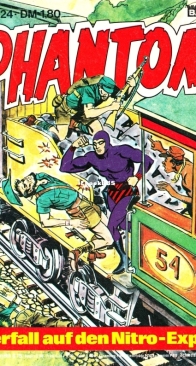 Phantom 124 - Überfall auf den Nitro-Expreß - Bastei 1979 - German