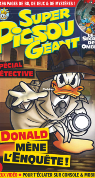 Super Picsou Geant 199 -  Hachette 2017 - French