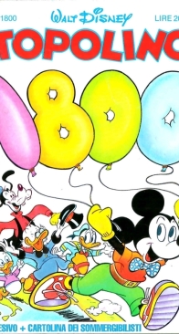 Topolino 1800 - Mondadori 1990 - Italian