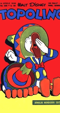 Topolino 0136 - Mondadori 1956 - Italian