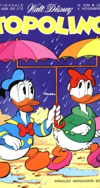 Topolino 1249 - Mondadori 1979 - Italian