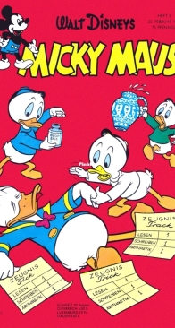 Micky Maus 1963 - 08 - Ehapa - German