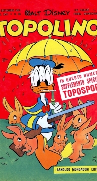 Topolino 0098 - Mondadori 1954 - Italian