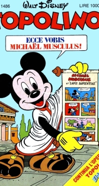 Topolino 1486 - Mondadori 1984 - Italian