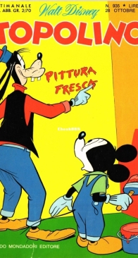 Topolino 0935 - Mondadori 1973 - Italian