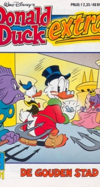 Donald Duck Extra -  De Gouden Stad - Issue 05 -  De Geïllustreerde Pers B.V. 1991 - Dutch