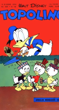 Topolino 0140 - Mondadori 1956 - Italian