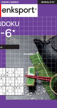 Denksport Sudoku 5-6 Genius - Issue 290 - 2025 - Dutch