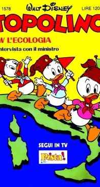 Topolino 1578 - Mondadori 1986 - Italian