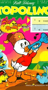 Topolino 1219 - Mondadori 1979 - Italian