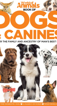 Book of Dogs and Canines - World of Animals - English