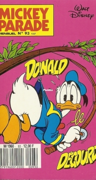 Mickey Parade 093 -  Hachette 1987 - French
