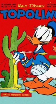Topolino 0125 - Mondadori 1955 - Italian