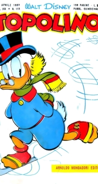 Topolino 0112 - Mondadori 1955 - Italian