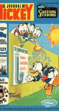 Le Journal de Mickey 1167 - Hachette 1974 - French
