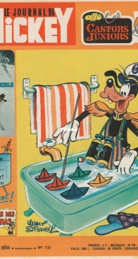 Le Journal de Mickey 1131 - Hachette 1974 - French