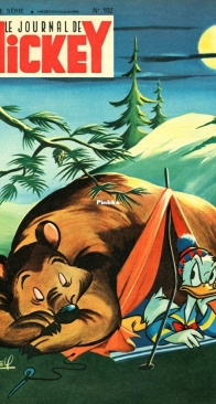 Le Journal de Mickey 0182 - Hachette 1955 - French