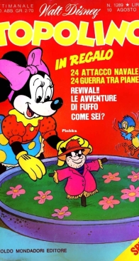 Topolino 1289 - Mondadori 1980 - Italian