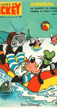 Le Journal de Mickey 1048 - Hachette 1972 - French