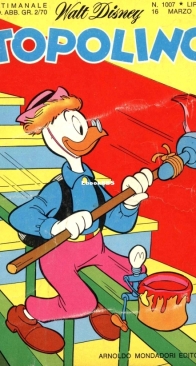 Topolino 1007 - Mondadori 1975 - Italian