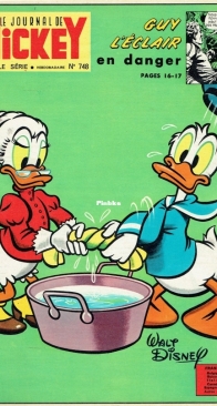 Le Journal de Mickey 0748 - Hachette 1966 - French