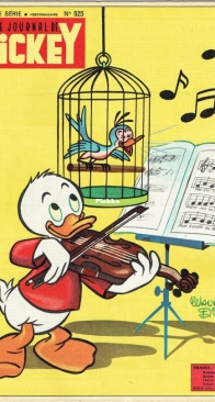 Le Journal de Mickey 0525 - Hachette 1962 - French