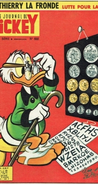 Le Journal de Mickey 0668 - Hachette 1965 - French