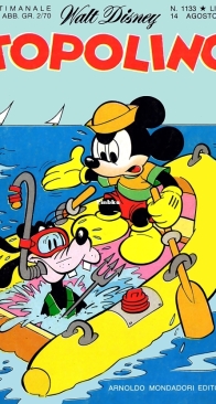 Topolino 1133 - Mondadori 1977 - Italian