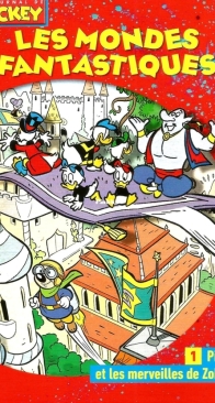 Le Journal de Mickey (Suppléments) 3353 - Les Mondes Fantastiques 01 - Hachette 2016 - French