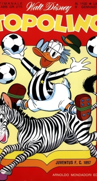 Topolino 1102 - Mondadori 1977 - Italian