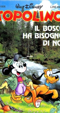 Topolino 1806 - Mondadori 1990 - Italian