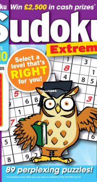 PuzzleLife Sudoku Extreme - Issue 105 - March 2025 - English