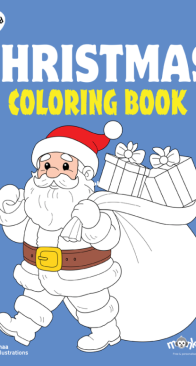 Christmas - Coloring Book - Monkey Pen -  English