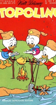 Topolino 1021 - Mondadori 1975 - Italian