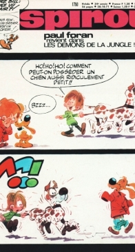 Le Journal de Spirou 1750 - Dupuis 1971 - French