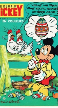 Le Journal de Mickey 0982 - Hachette 1971 - French
