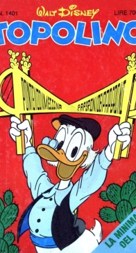 Topolino 1401 - Mondadori 1982 - Italian