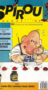 Le Journal de Spirou 2662 - Dupuis 1989 - French