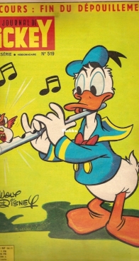 Le Journal de Mickey 0519 - Hachette 1962 - French