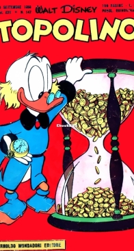 Topolino 0147 - Mondadori 1956 - Italian