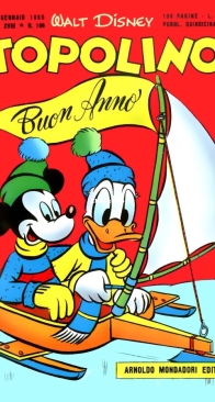 Topolino 0106 - Mondadori 1955 - Italian