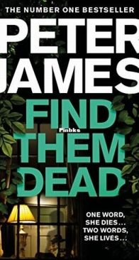 Find Them Dead - Roy Grace 16 - Peter James - English