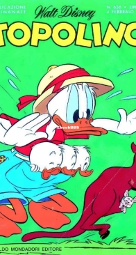 Topolino 0636 - Mondadori 1968 - Italian