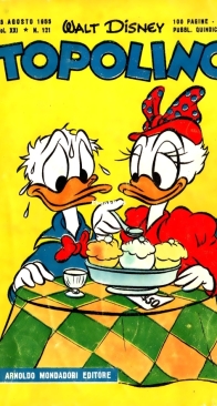 Topolino 0121 - Mondadori 1955 - Italian