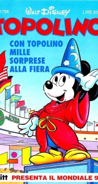 Topolino 1796 - Mondadori 1990 - Italian