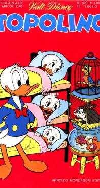 Topolino 0920 - Mondadori 1973 - Italian