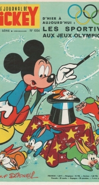 Le Journal de Mickey 1054 - Hachette 1972 - French