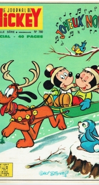 Le Journal de Mickey 0760 - Hachette 1966 - French